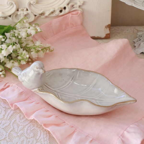 バード トレイ 小物入れ 小鳥 おしゃれ トレー マチルドエム フランス（1166) マチルドM Mathilde M シャビーシック アンティー