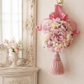 造花 壁飾り タッセルC フラワーアレンジ 壁掛け ギフト インテリア アレンジ アーティフィシャルフラワー シルクフラワー アー