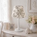 テーブルランプ LED トワルドジュイ スタンドランプ グレー gray ホワイト 卓上ライト 卓上ランプ 日本製 ジュイ柄 ミニパストラ