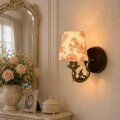ブラケットランプ LED トワルドジュイ ブラケットライト ルージュ rouge ワインレッド 壁掛けランプ 壁掛け照明 ウォールランプ 