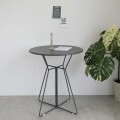 アイアンテーブル ガーデンテーブル ラウンドテーブル 屋外 コーヒーテーブル ガーデニング テラス 店舗什器 ブロカント フレン