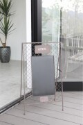 看板 オープン クローズ ブラックボード 黒板 ブロア メッシュ ボードスタンド OPEN CLOSE ブラウン 店舗装飾 ブロカント 店舗什