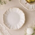 ケーキプレート ミニプレート 小皿 ラウンドプレート S ノブレス プレート  洋食器 皿 フレンチテイスト アンティーク調 陶器 シ