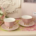 カップ＆ソーサー ピンク 可愛い ティーカップ ２客セット マチルドエム フランス ティーカップ＆ソーサー ギフトボックス入り（