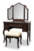 ドレッサーセット ドレッサー スツールセット ブラウン 輸入家具  高級家具 洋風 ヨーロピアン フルール 東海家具 家具 フレンチ