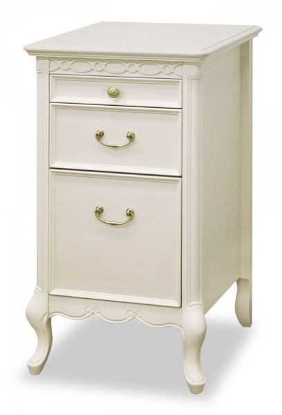 チェスト サイドチェスト サイドテーブル ナイトテーブル コスメチェスト 収納家具 ミニチェスト 白家具 洋風 ヨーロピアン フル
