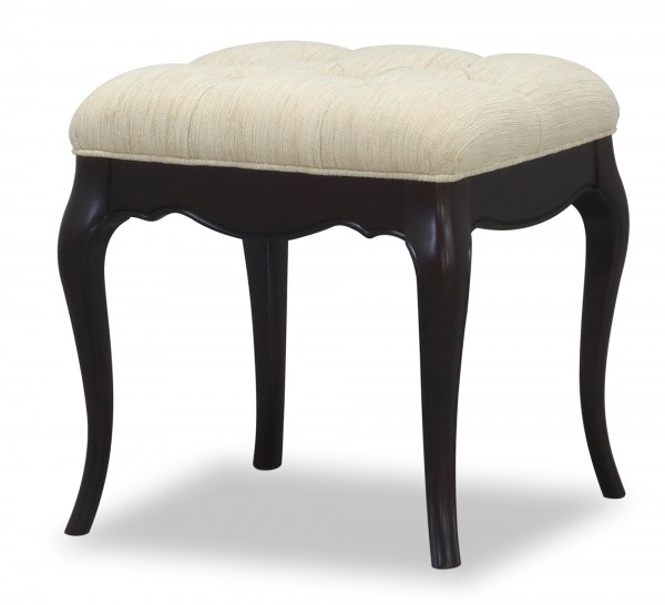 スツール 椅子 チェア ブラウン 高級家具 猫脚 エレガント ヨーロピアン ミラーナ クラシック 東海家具 輸入家具 フレンチテイス