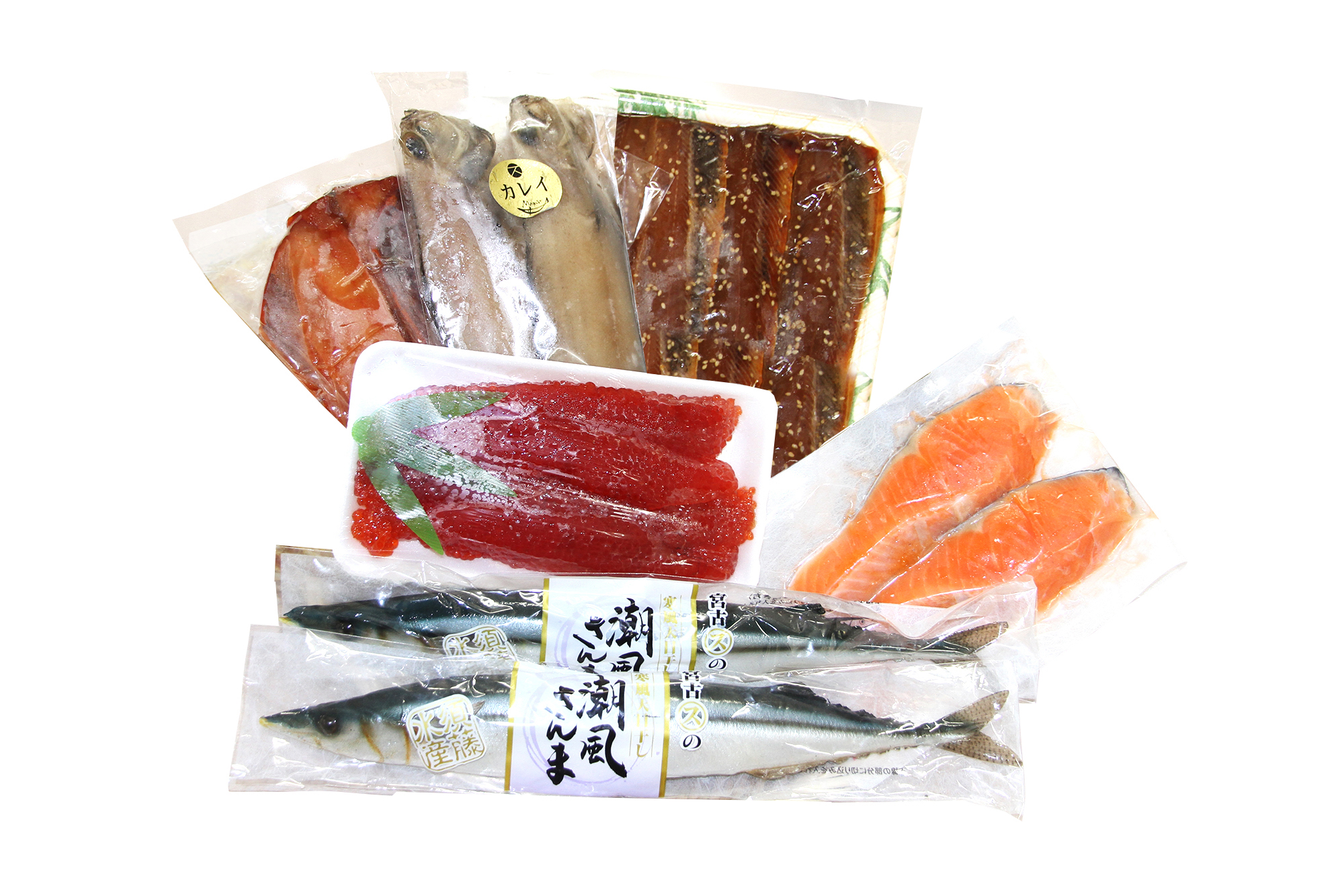 塩筋子２ｋ 干し魚セット マイマイ 塩筋子2k 干し魚セット マイマイ こだわりの塩で丁寧に仕上げ