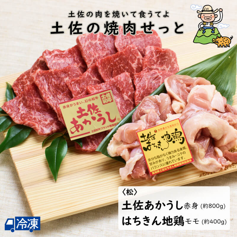 【送料無料】土佐の焼肉せっと！〈松〉