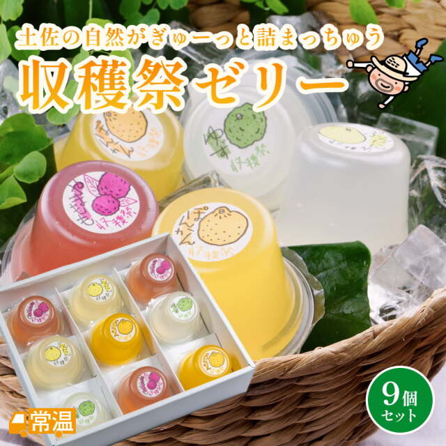 収穫祭ゼリー9個入り