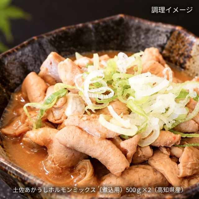 川井畜産の土佐あかうし ホルモンミックス・煮込用 マシマシ1kg