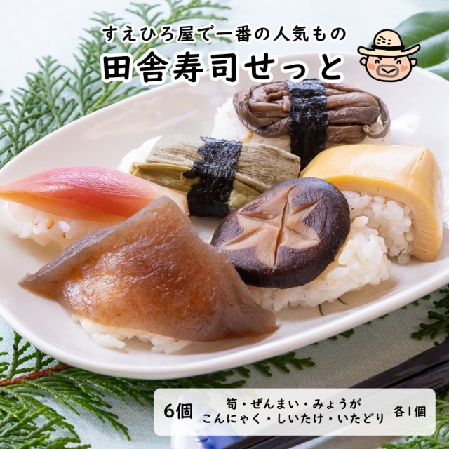 田舎寿司せっと（1人前） | 高知県土佐町【すえひろ屋】