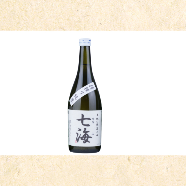 鰹のタタキと土佐の酒「七海」せっと