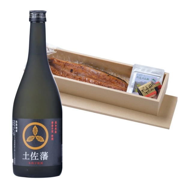 四万十うなぎと土佐の焼酎「土佐藩」せっと ギフト用