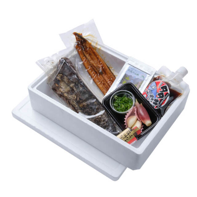 四万十うなぎと鰹タタキせっと