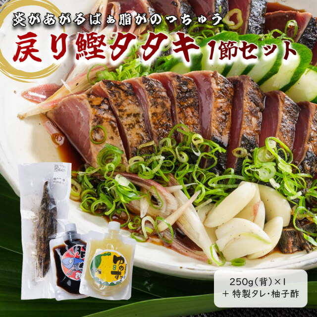 戻り鰹タタキ　1節せっと