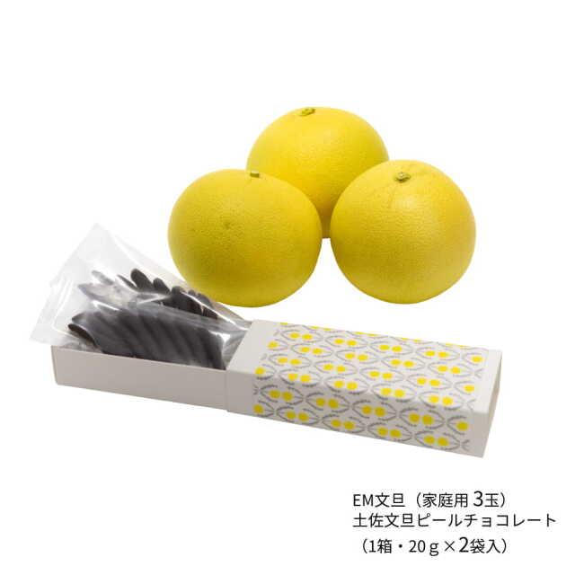 花昌文旦とチョコせっと