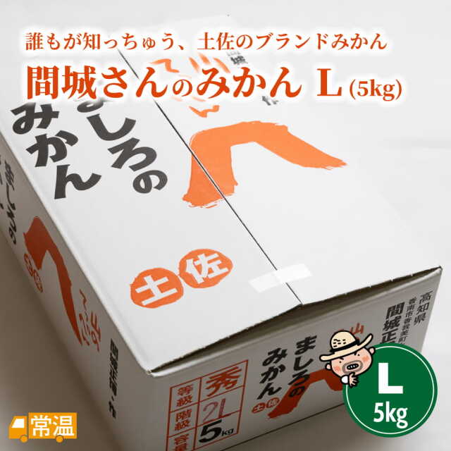 間城さんのみかん Lサイズ 5?s