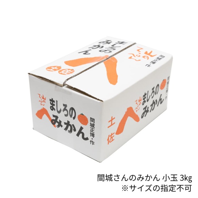 間城さんのみかん 小玉3kg