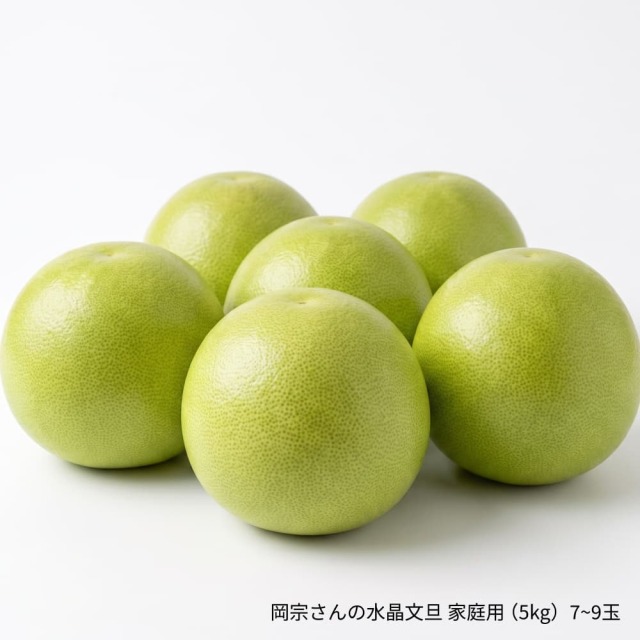 岡宗さんの水晶文旦 家庭用用 5kg