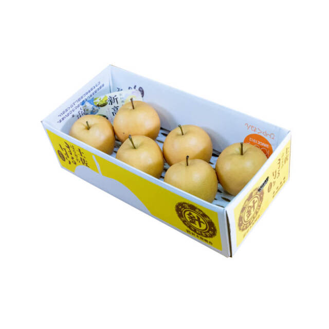 針木産新高梨6玉入(約4kg)