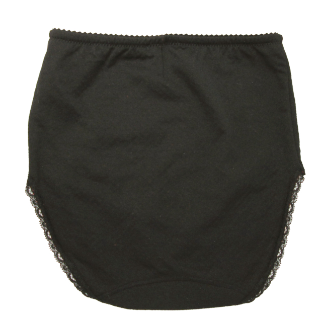 赤の魔法】裏赤ショーツ(黒）(M/L/LL)