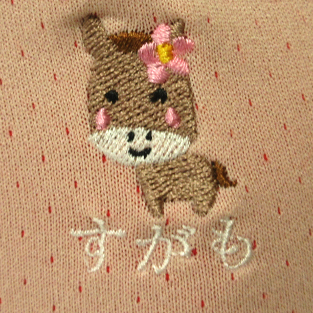午年企画】【赤の魔法】裏赤マーちゃん刺繍ショーツ(日本製)(M/L/LL