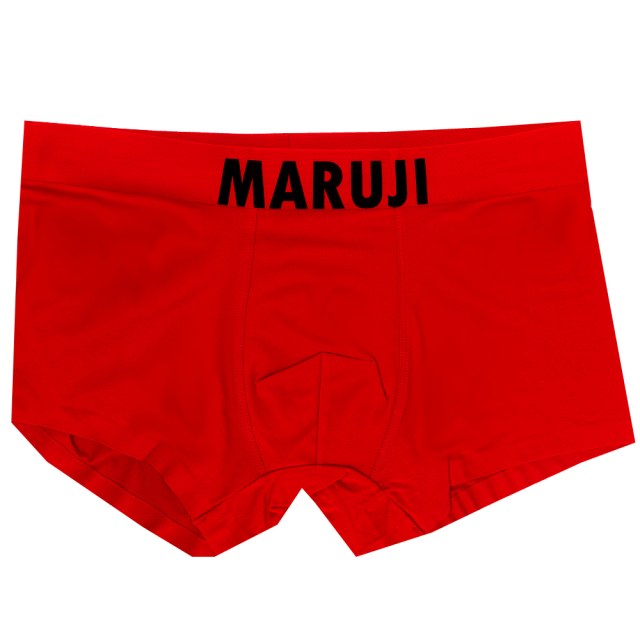 薄手赤ゴム紳士無地ボクサーブリーフ(M/L/LL)（前閉じ）