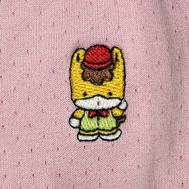 赤の魔法】裏赤天ゴムショーツ（ピンク）ぐんまちゃん刺繍