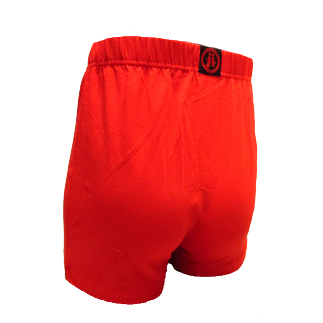 レスラー フィギュア 赤トランクス ニットボクサートランクス＜無地・赤＞（中国製）(M/L/LL) ※入荷しました