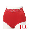 無地天レース（ウエストレース）ショーツ（LL）　※Amazonでは２枚セットで販売中です※こちらは一枚入りです※