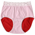 【赤の魔法】裏赤天レース（ウエストレース）ショーツ（M/L/LL）