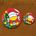 【月刊すがもん缶バッジ(12月)】すがもん缶バッジ　クリスマス