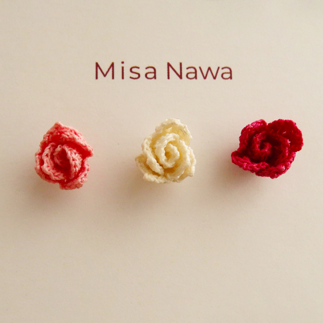 スタッブリング　バタフライ　薔薇赤