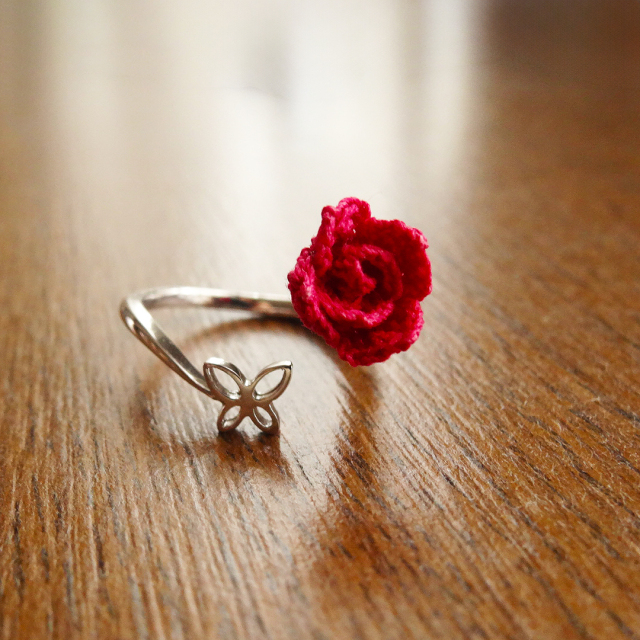 スタッブリング　バタフライ　赤