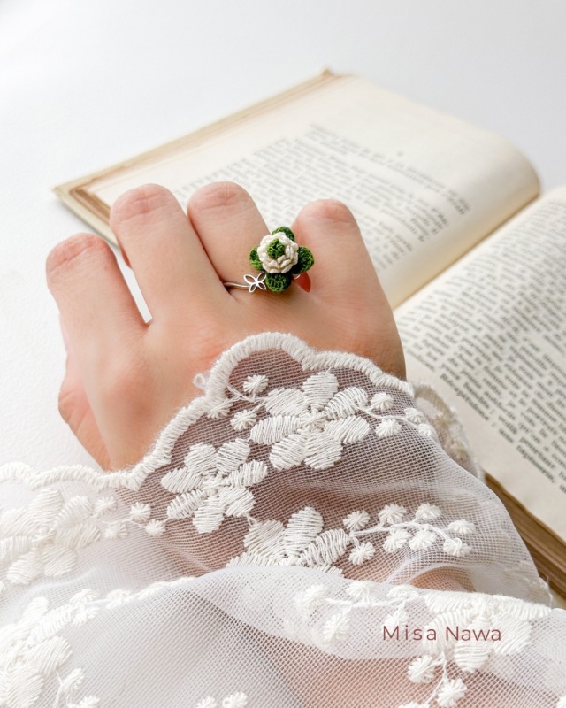 スタッブリング　バタフライ　白詰草