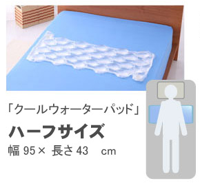 クールウォーターパッド　ハーフサイズ