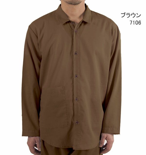 一重ガーゼパジャマ色06