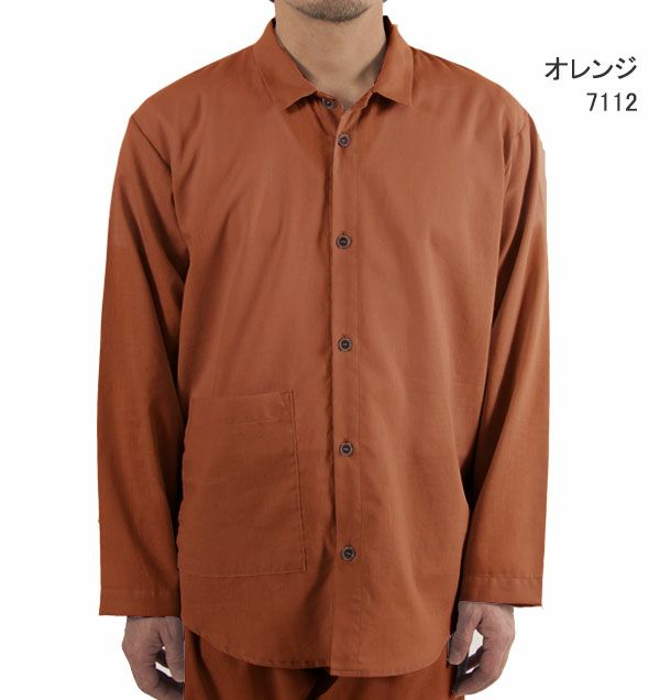 一重ガーゼパジャマ色12