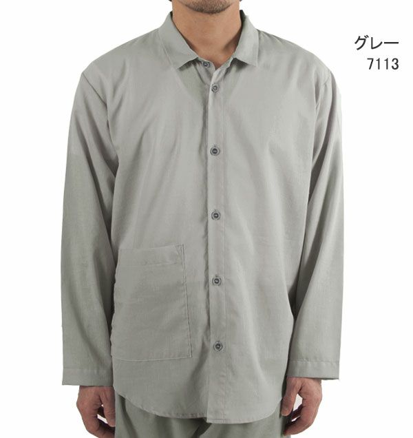 一重ガーゼパジャマ色13