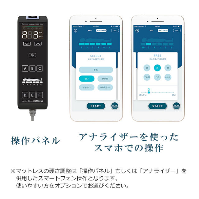 【超美品】介護にも！パラマウントベッド アクティブスリープセミダブル リモコン付 超美品】介護にも！パラマウントベッド アクティブスリープ