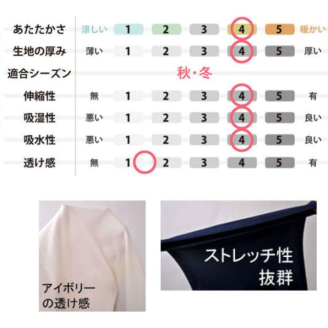 コットンムースパジャマ（女性）10