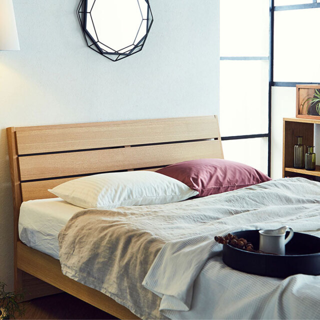 ベッドフレーム Keiko ニトリ ベッド シングルベッドフレーム(アザン3 浅型/GY)引出し付き