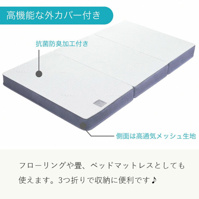 カラーフォーム「ファセット」マットレス｜素材メーカーのイノアックが