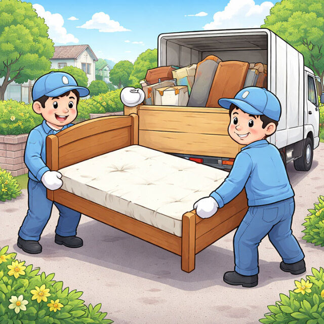 不要ベッド回収