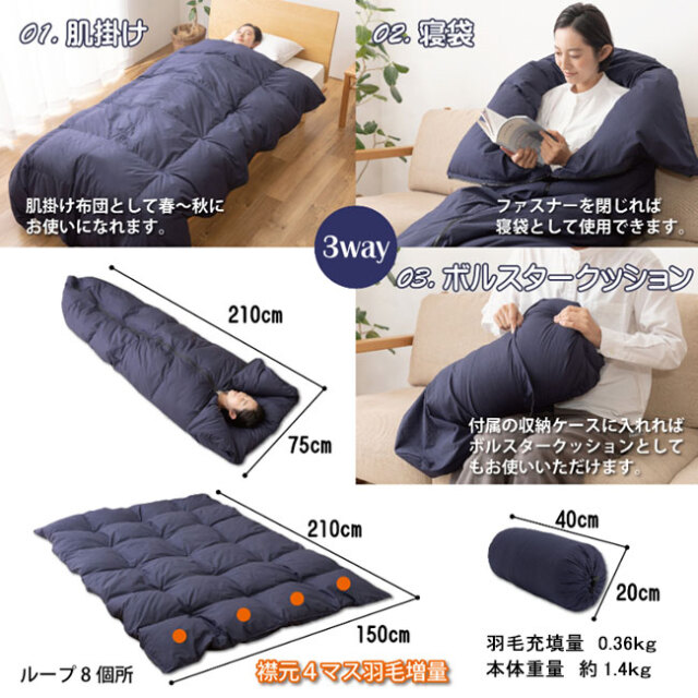 寝袋リフォーム03