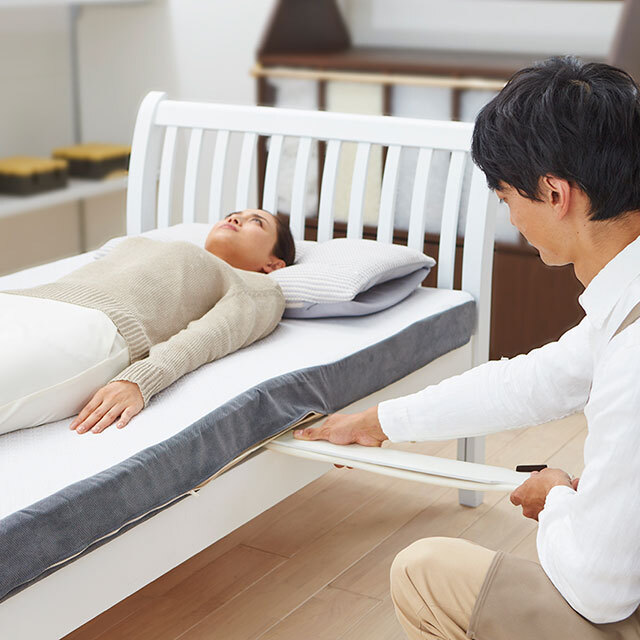 FITLABOマットレス用マイプラスサポートパッド｜腰や膝・足首の支え方