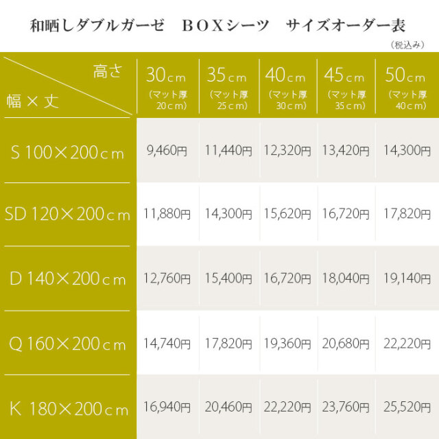 和晒ダブルガーゼBOXシーツ09