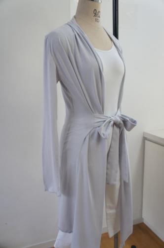 50%OFF!SiS x Yoggy sanctuary ロングカーディガン　ライトグレー