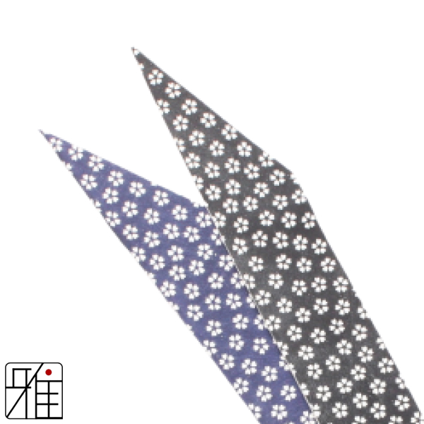 弓道 握り革 鹿革 小唐 小桜柄『K』【メール便可】